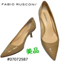 FABIO RUSCONI エナメルパンプス ポインテッドトゥ　36 1/2のサムネイル