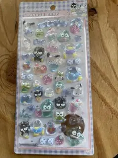 ボンボンドロップシール　はぴだんぶい　海外製