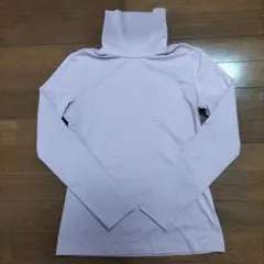 タートルネック ピンク