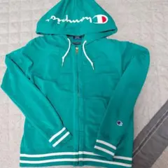 Champion ターコイズ フルジップパーカー