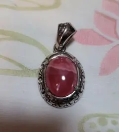 ヴィンテージ　シルバー925 インカローズ ペンダント♪