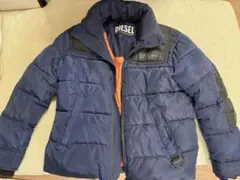 DIESEL ネイビー ダウンジャケット