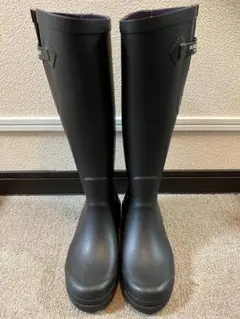 AIGLE エーグル レインブーツ 35（22.5）ブラック