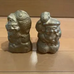 七福神　陶器　土人形　2体セット