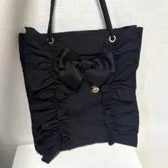 リボン トートバッグ