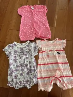 BeBeとプチバトーの3点セット ロンパース