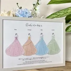 ドレス色当て案内板