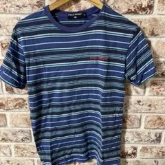 90s polo sport Ralph Lauren マルチボーダー Tシャツ