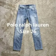 POLO RALPH LAUREN デニム ペイント加工 W24 ダメージ - メルカリ