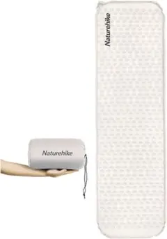 【美品】 Naturehike R2.1 エアーマット 長方形型 ホワイトのサムネイル