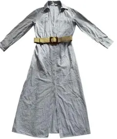 ZARA ストライプ ロングワンピース