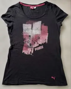 PUMA ブラック Tシャツ Sサイズ