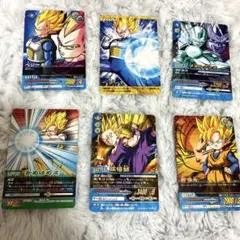 ドラゴンボール バトルカード6枚セット