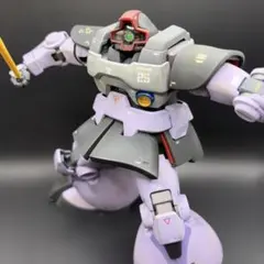 HGジオング＋MGドム足 ミキシング改造 パーフェクトジオング風 全塗装