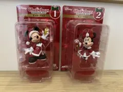 Disney ミッキー・ミニー クリスマスオーナメント2025 2体セット