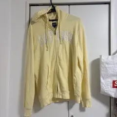 GAP 1969 半袖ジップアップパーカー イエロー L - メルカリ