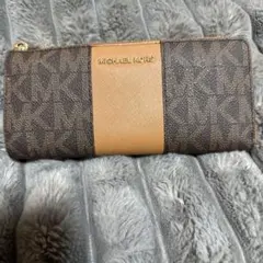 MICHAEL KORS 長財布 ブラウン ベージュ