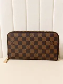 LOUIS VUITTON ダミエ ジッピーオーガナイザー 値下げ交渉ok - メルカリ