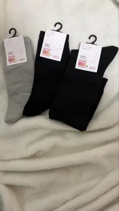 ユニクロ ヒートテック ソックス 3足
