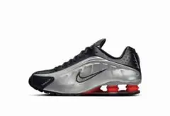 IVE ウォニョン着用　Nike Shox R4 シルバー ブラック レッド