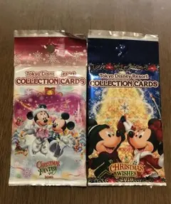 東京ディズニーリゾート コレクションカード 2袋セット〈新品・未開封〉