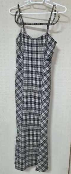 andmary アンドマリー Cecily check long dress - メルカリ