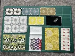 ミナペルホネン刺繍生地 はぎれセット 10枚セット
