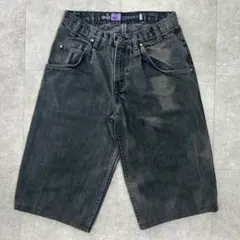 USA製 リーバイス　シルバータブ　オリジナル　ブラック　baggy ショーツ