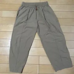 STUDIO NICHOLSON パウダーコットンイージーパンツ　SNM-077のサムネイル