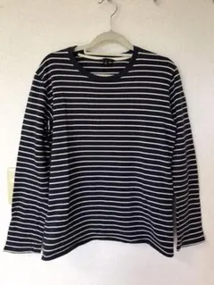 UNIQLO ユニクロ　ボーダー　薄手トレーナー ロンT