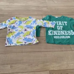 長袖Tシャツ 2枚セット 95cm