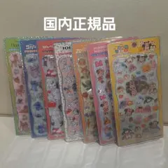 ☆正規品 プチドロップステッカー ミニー ツムツム ズートピア 7枚セット☆