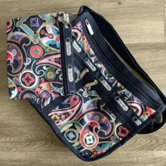 【未使用】レスポートサック　ペイズリー柄　ポーチ付き　デラックスエブリデイ