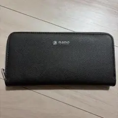 nano universe 長財布 ラウンドファスナー ダークブラウンのサムネイル