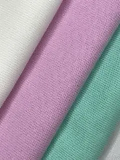 リブニット生地 3色セット