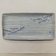 若鮎　おもてなし長角皿　たち吉