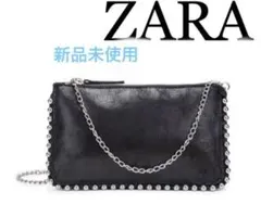 zara チェーンバッグ