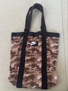 Nike 迷彩柄 メッシュトートバッグ