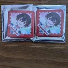 カラフルピーチ缶バッチ　ゆあんくん