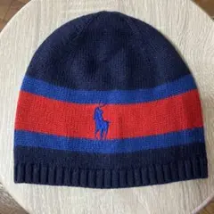 Polo by Ralph Lauren ニット帽 ストライプキッズサイズone