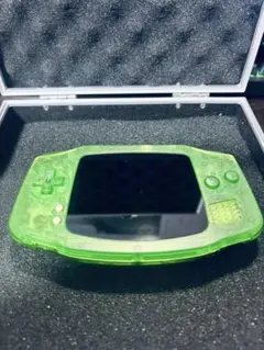 IPS V4高輝度カスタム GBA クリアグリーン