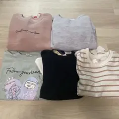 新品 西松屋キッズ服 トップス 5点セット 130cm