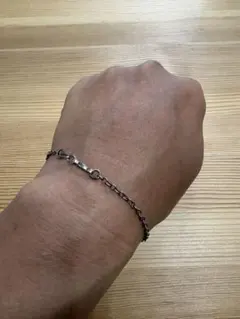シルバーブレスレット 19.8cm スウィートハートジュエリー ビンテージ 