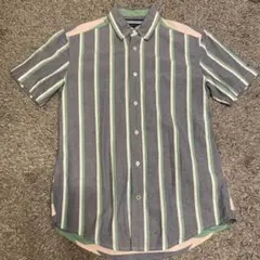 TOMMY HILFIGER ストライプ 半袖シャツ S/P