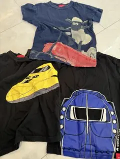 OJICO Tシャツ 8A ドクターイエロー.羊のショーン.南海）