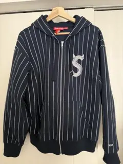 Supreme デビル ストライプ ジップアップ パーカー - メルカリ