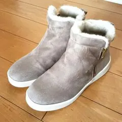 【GLOBAL WORK】ショートブーツ　撥水保温中敷き　S　22〜22.5cm