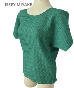 テ*様 【極美品】イッセイミヤケ プリーツ加工 モノトーン 変形