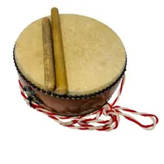 和太鼓 平太鼓 1尺1寸 33cm 和楽器 くりぬき 本革 - メルカリ