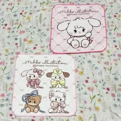 新品 mikko リルアラモード ハンカチ キャミー ムース ラテ スフレ
